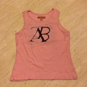 New Apple Bottoms Logo Tank Top in Pink Size M/L